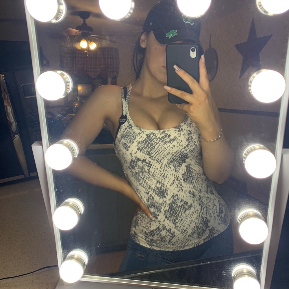 Victoria’s Secret gym tank with built in bra